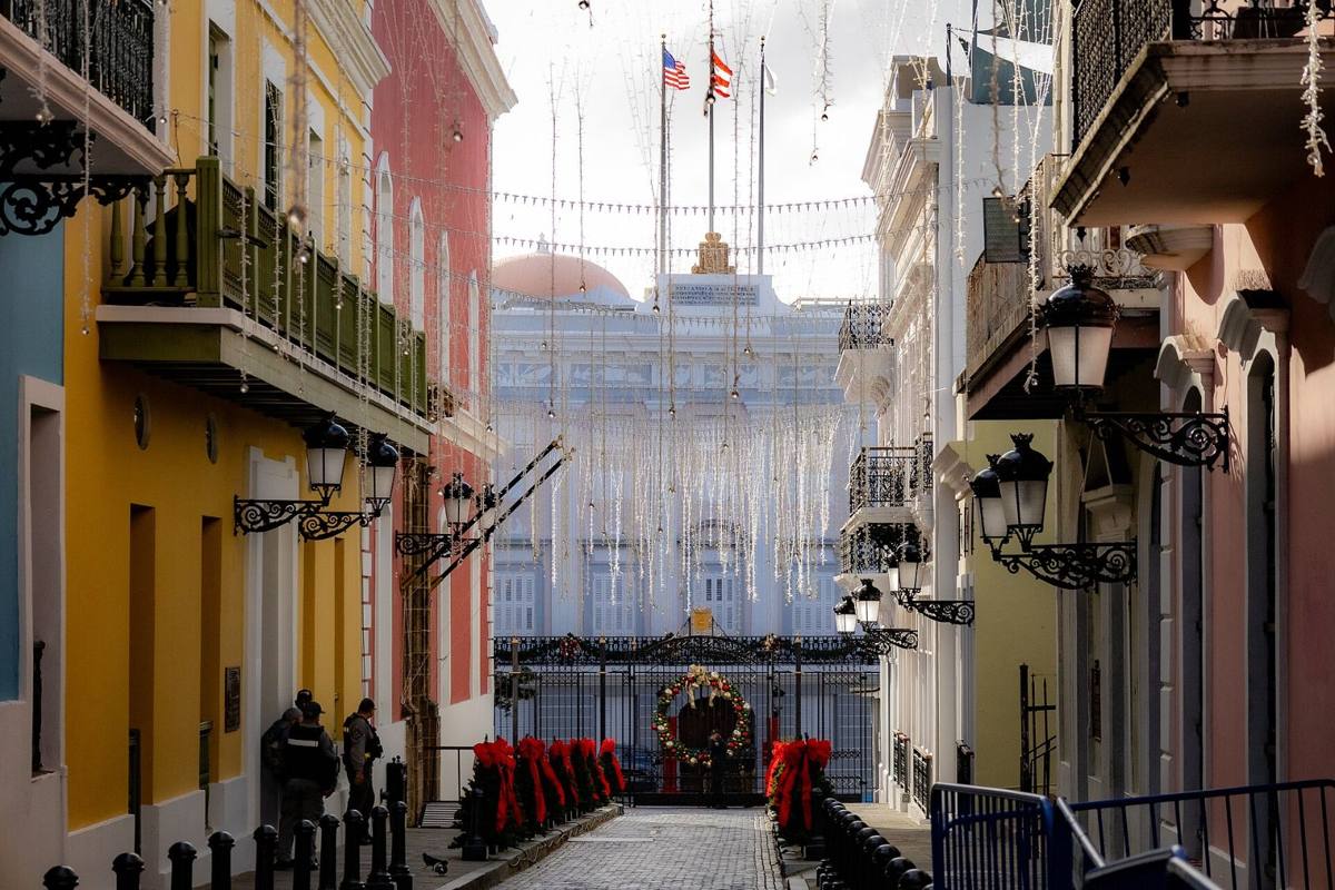Balconies on Calle Fortaleza